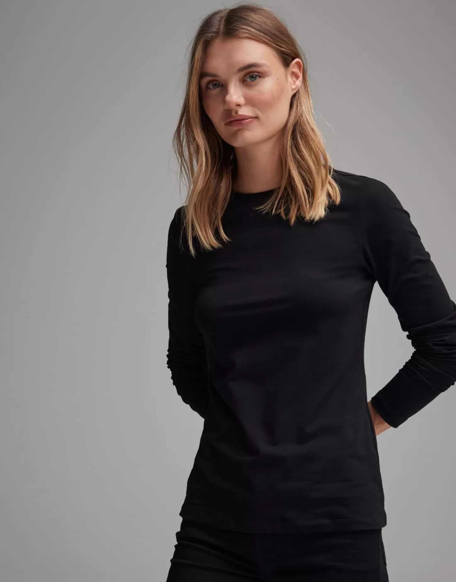 DAMES OPUS Basic Shirt Smilla Zwart Online Bestellen