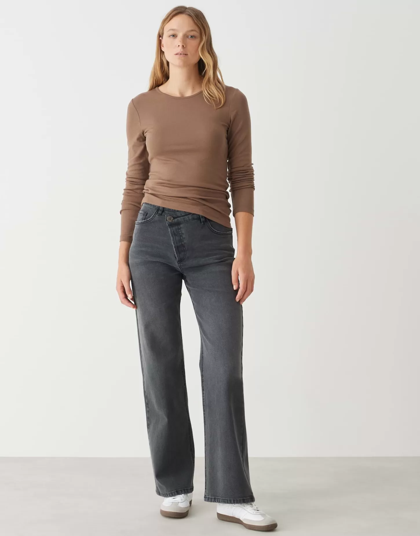 DAMES OPUS Basic Shirt Sogeti Bruin Online Bestellen