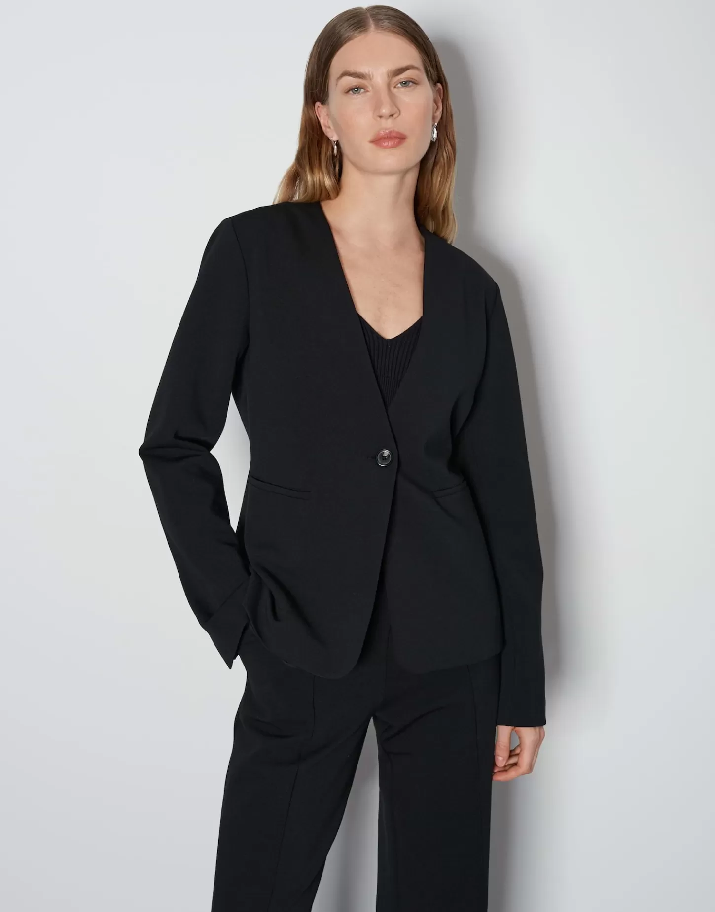 DAMES OPUS Blazer Nebru Zwart Online Bestellen