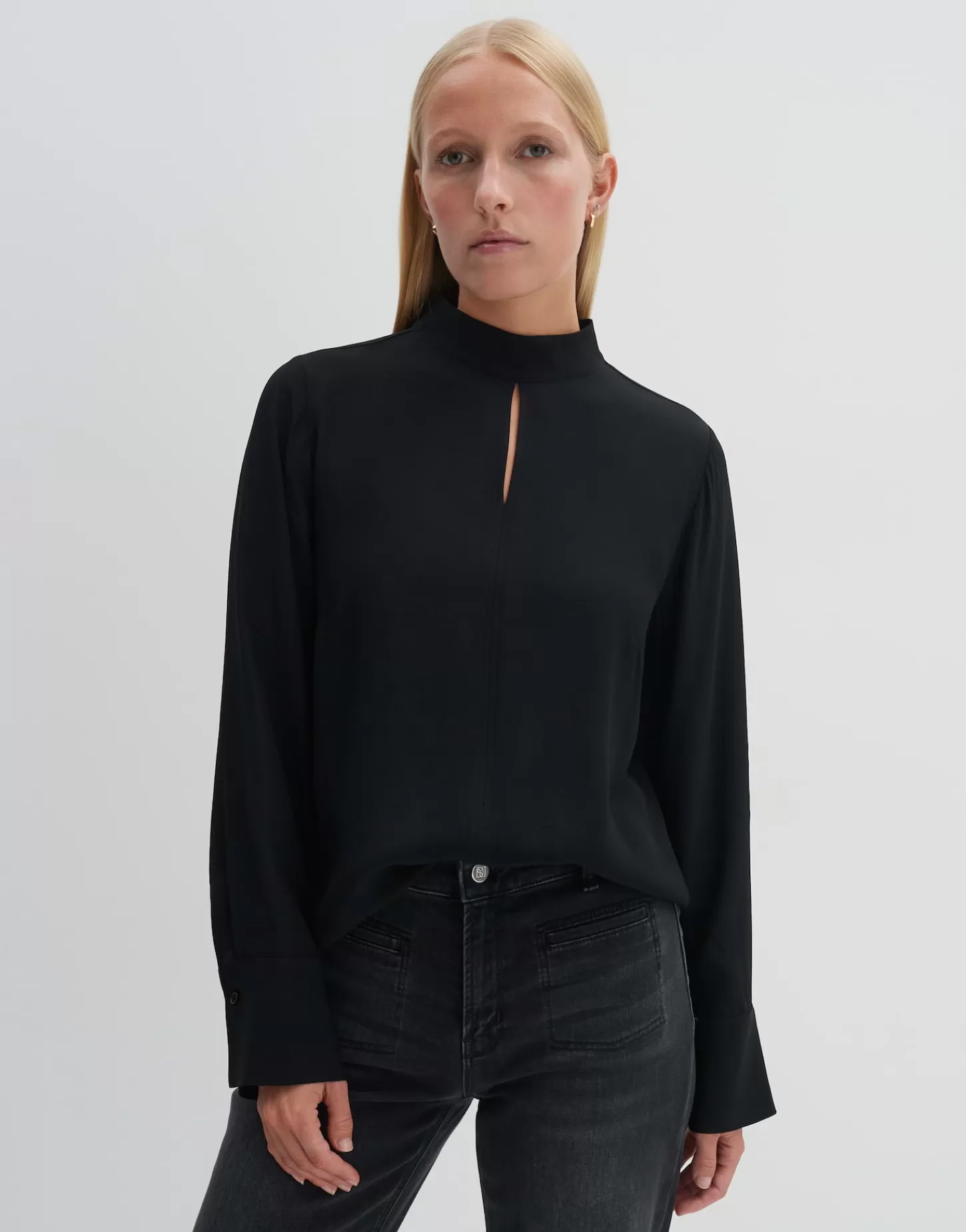 DAMES OPUS Blouse Zeuna Zwart Online Bestellen