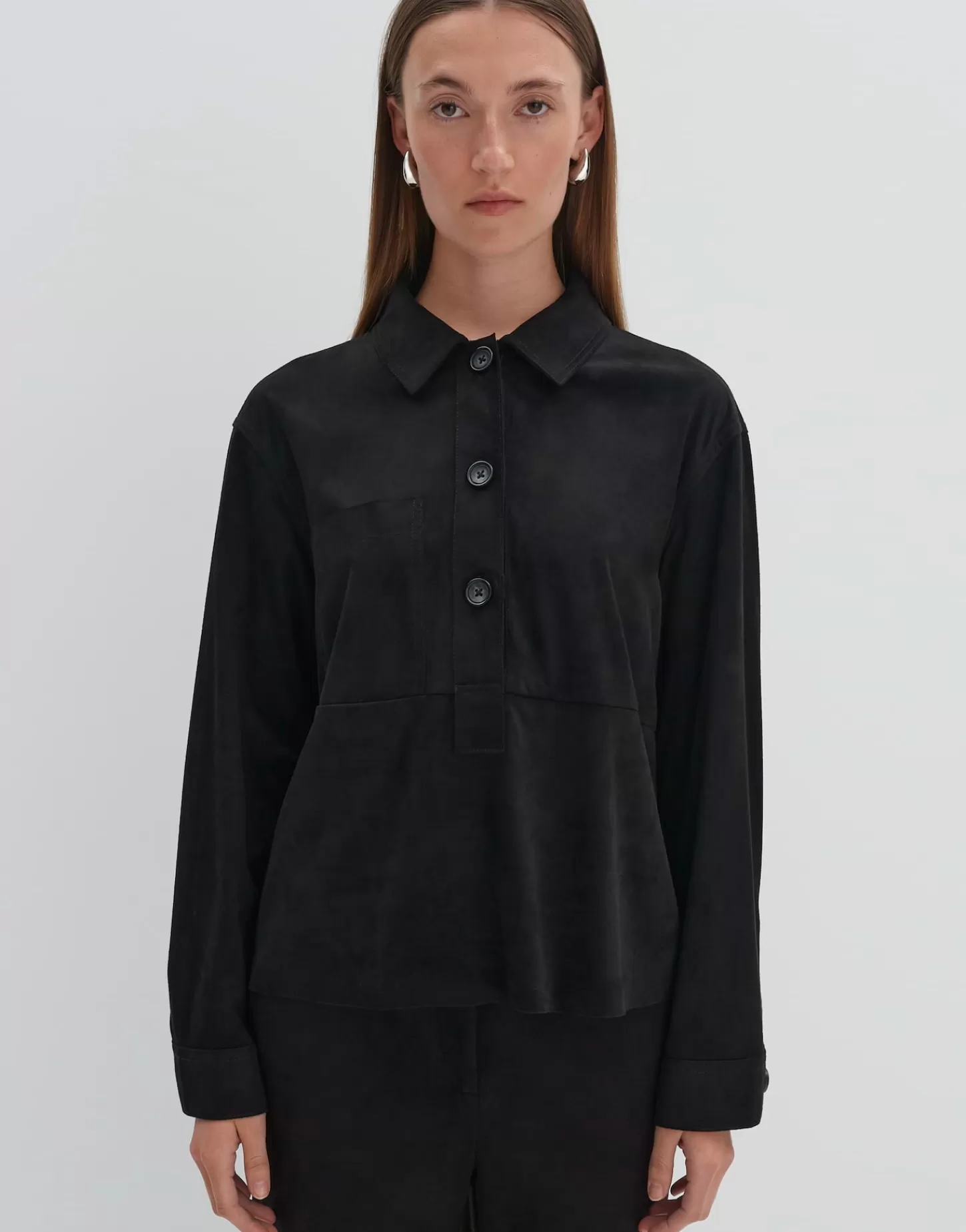 DAMES OPUS Blouse Met Lange Mouwen Zelura Zwart Online Bestellen