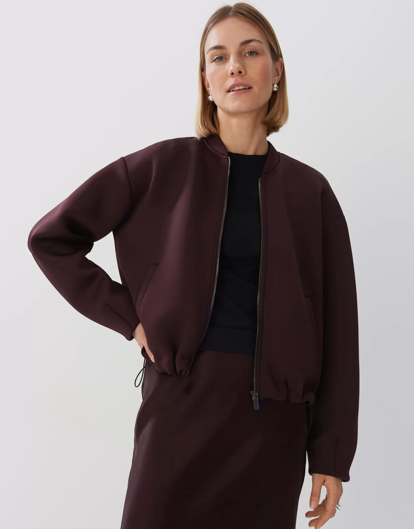 DAMES OPUS Bomber Ukuya Rood Online Bestellen