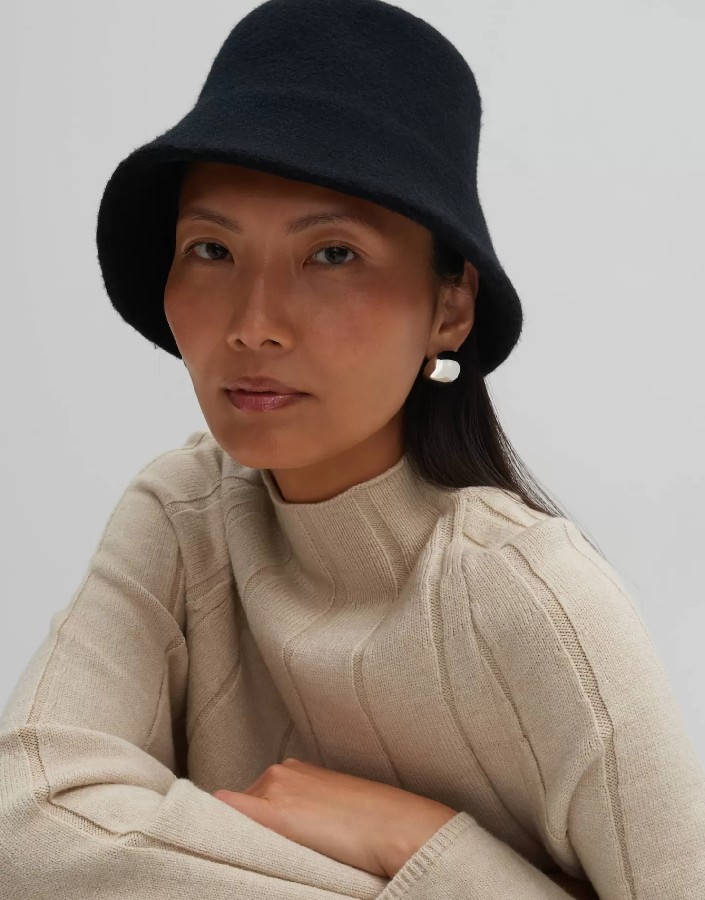 DAMES OPUS Bucket Hat Bathilda Hat Zwart Online Bestellen