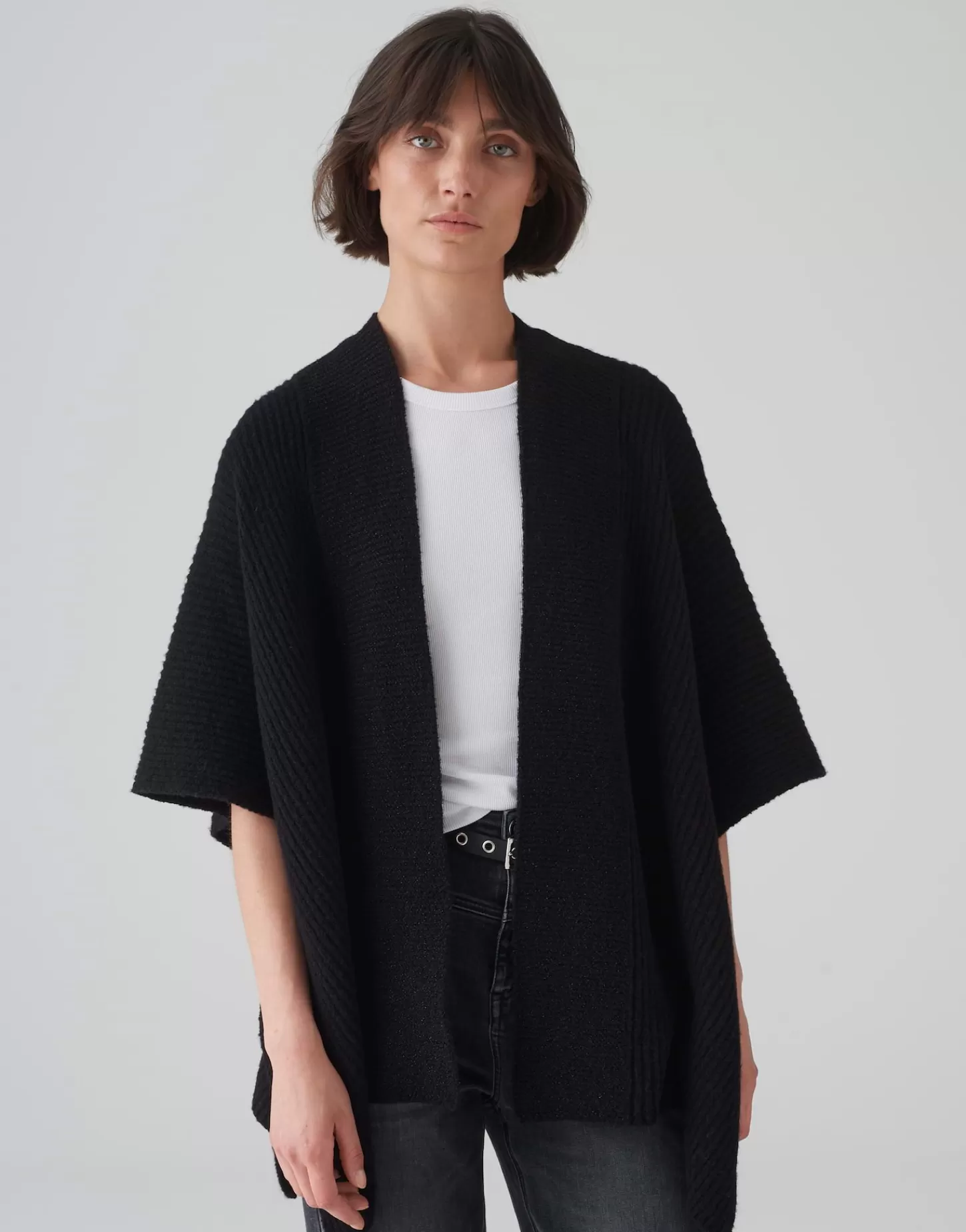 DAMES OPUS Cape Ablanki Cape Zwart Online Bestellen