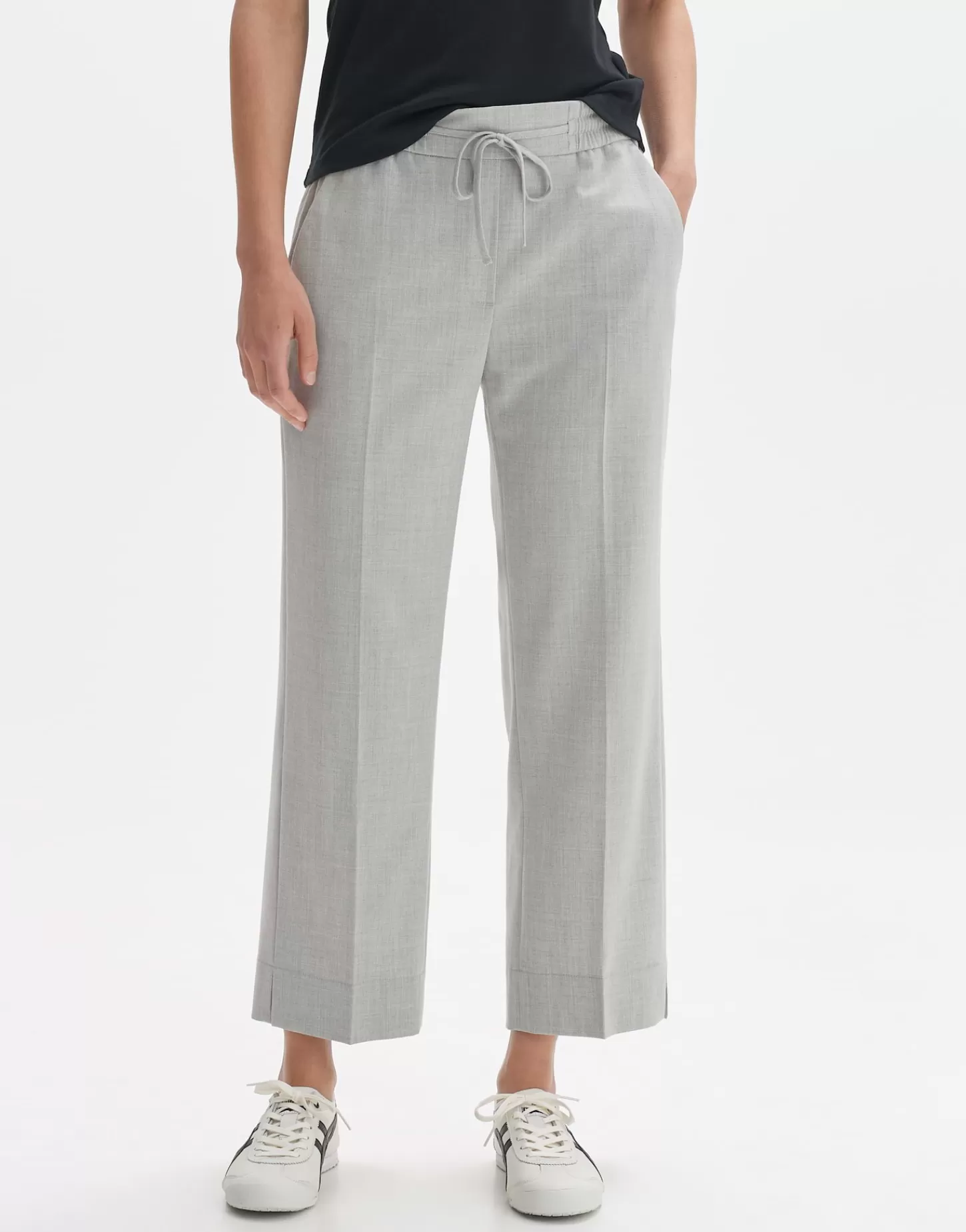 DAMES OPUS City Pants Melosi Grijs Online Bestellen