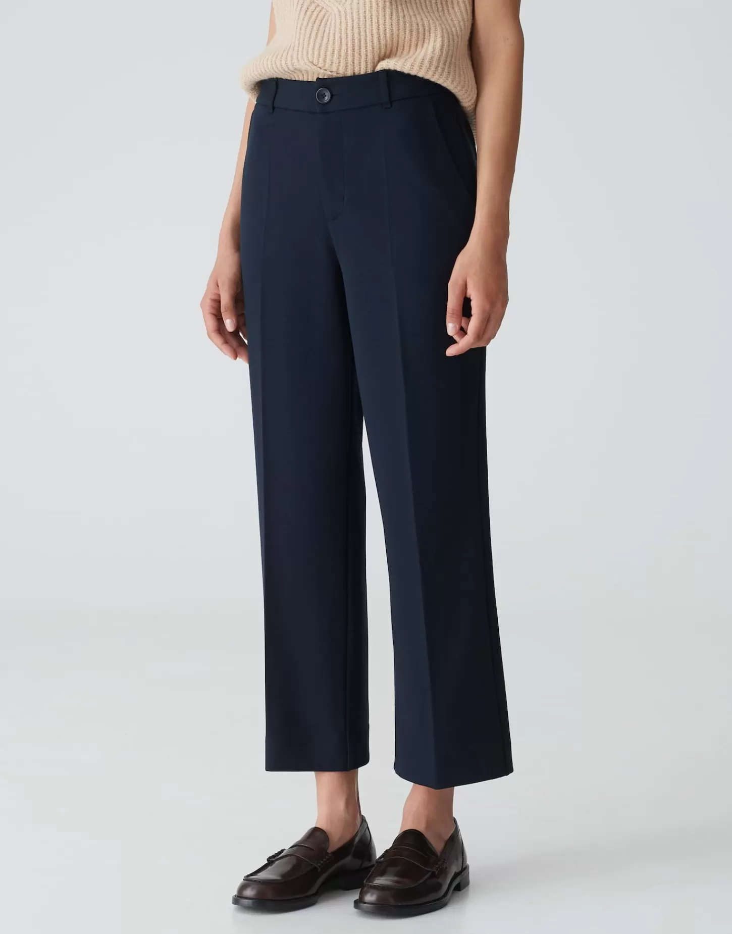 DAMES OPUS City Pants Morella Blauw Online Bestellen