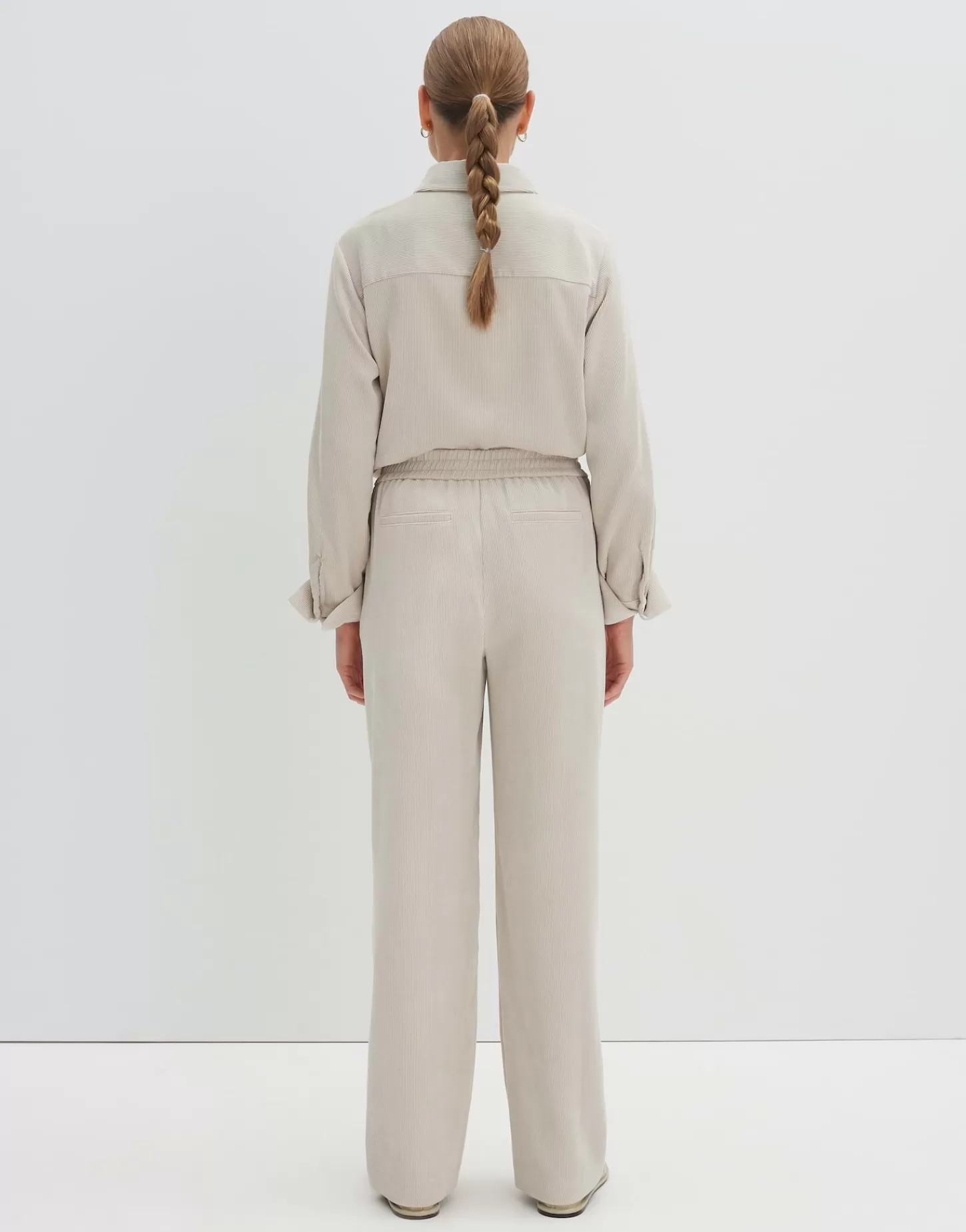 DAMES OPUS Corduroy Broek Cenya Corduroy Beige Online Bestellen