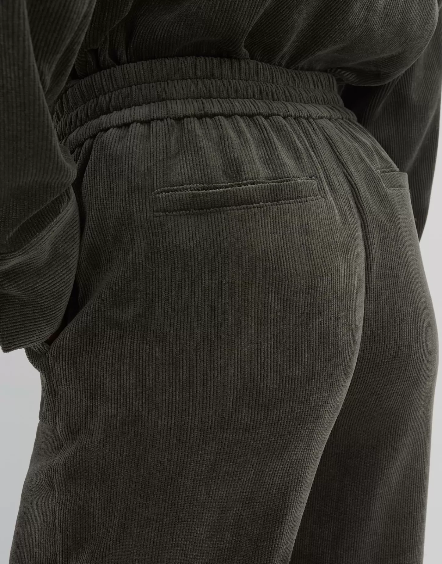 DAMES OPUS Corduroy Broek Cenya Corduroy Groen Online Bestellen