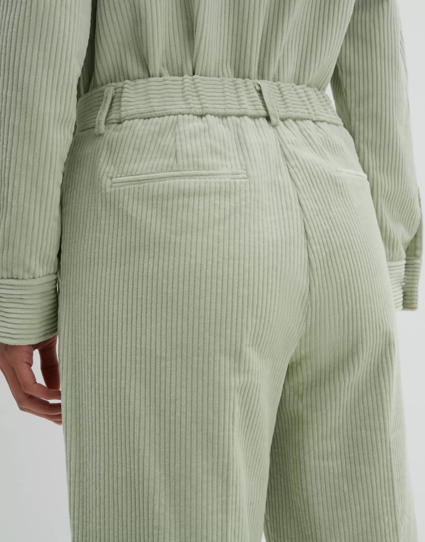 DAMES OPUS Corduroy Broek Cisilia Corduroy Groen Online Bestellen