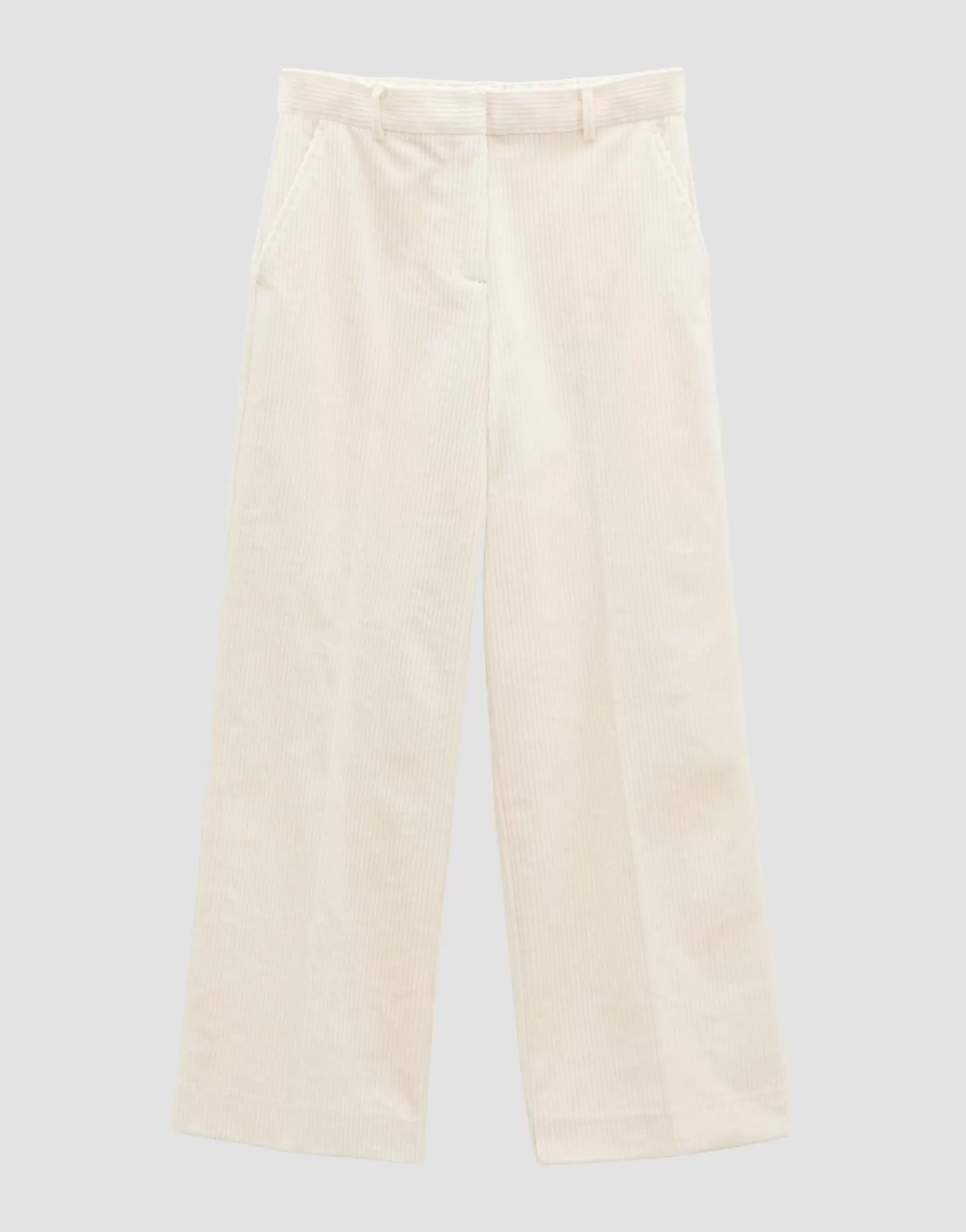 DAMES OPUS Corduroy Broek Cisilia Corduroy Wit Online Bestellen