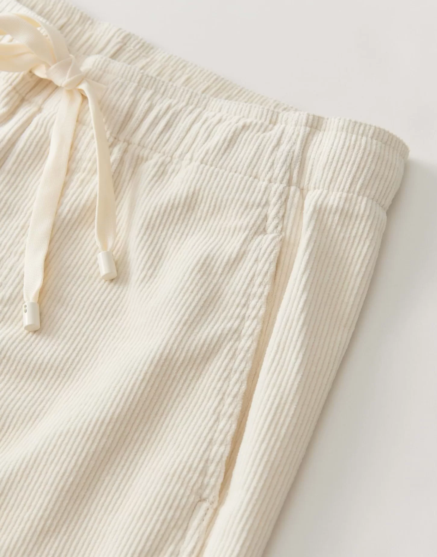 DAMES OPUS Corduroy Broek Mileni Track Wit Online Bestellen