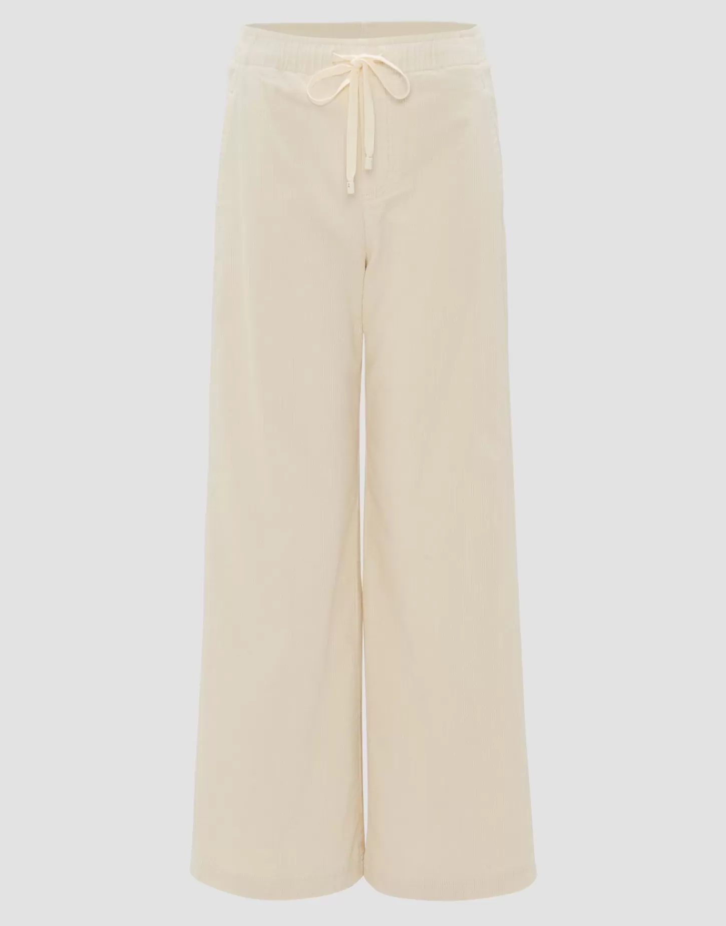 DAMES OPUS Corduroy Broek Mileni Track Wit Online Bestellen