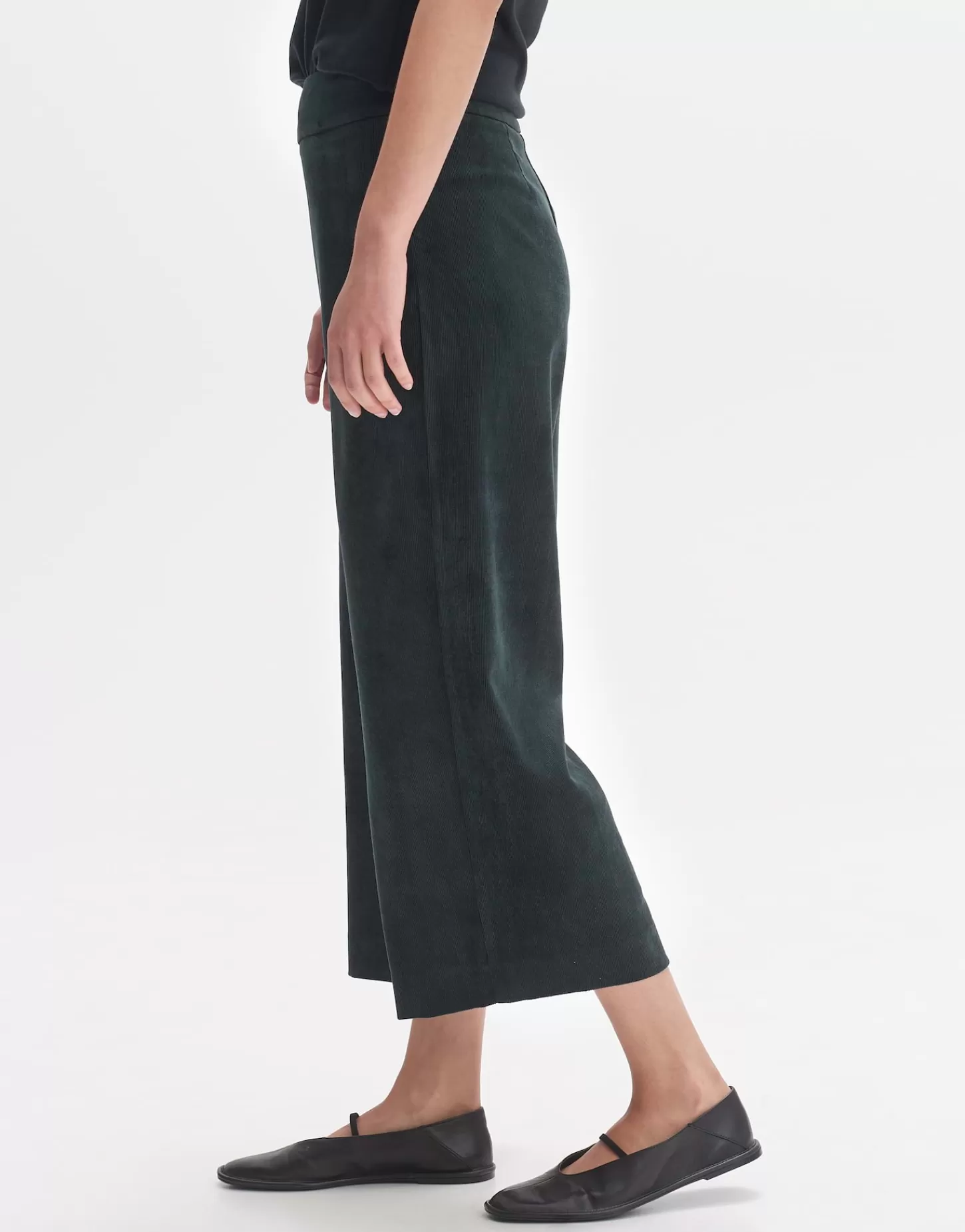 DAMES OPUS Corduroy Broek Misha Babycord Groen Online Bestellen