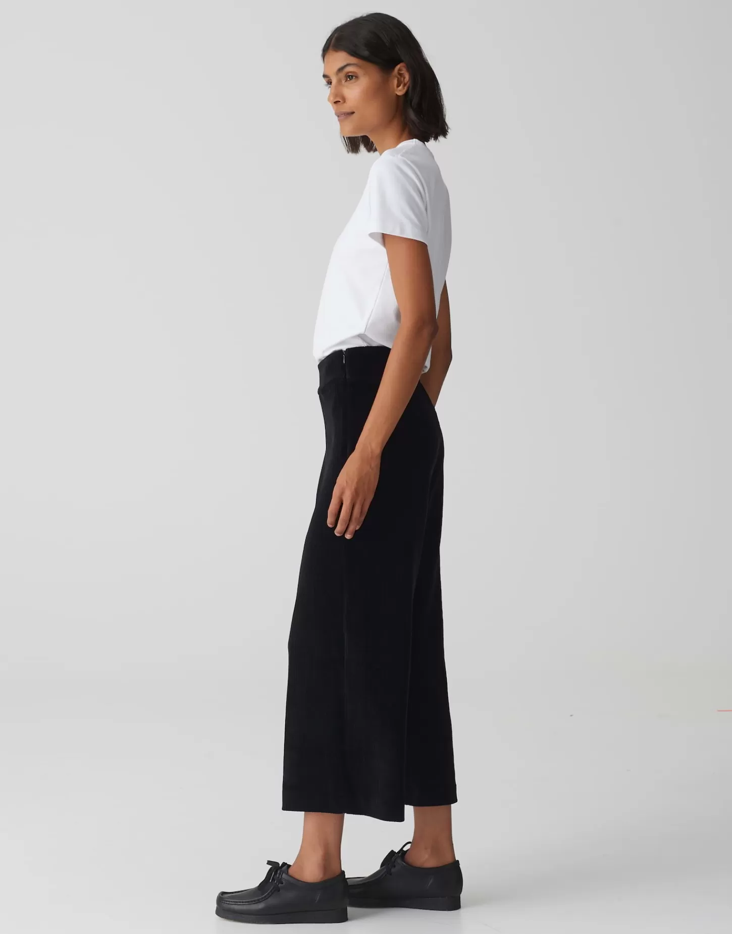 DAMES OPUS Corduroy Broek Misha Corduroy Zwart Online Bestellen