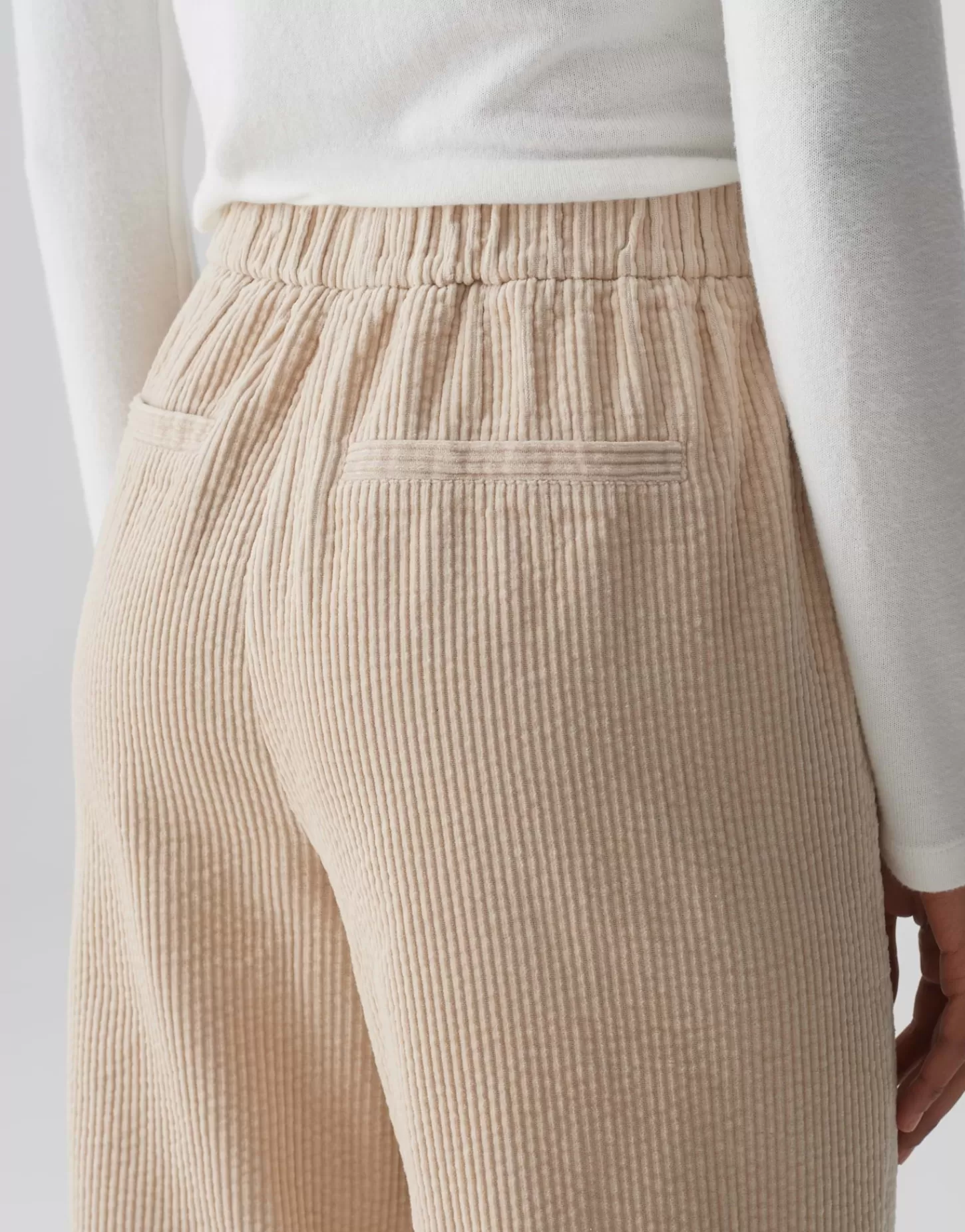 DAMES OPUS Corduroy Broek Myha Corduroy Beige Online Bestellen