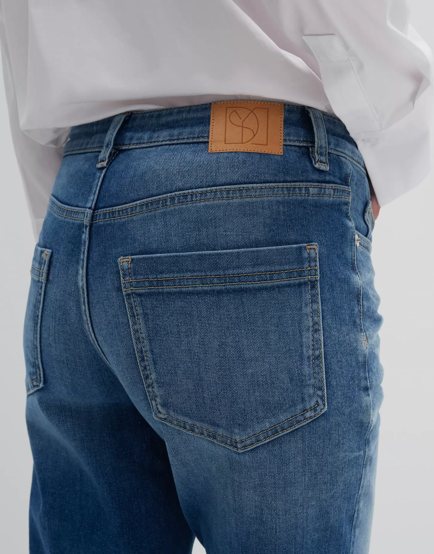 DAMES OPUS Cropped Relaxed Jeans Corah Iconic Blauw Online Bestellen