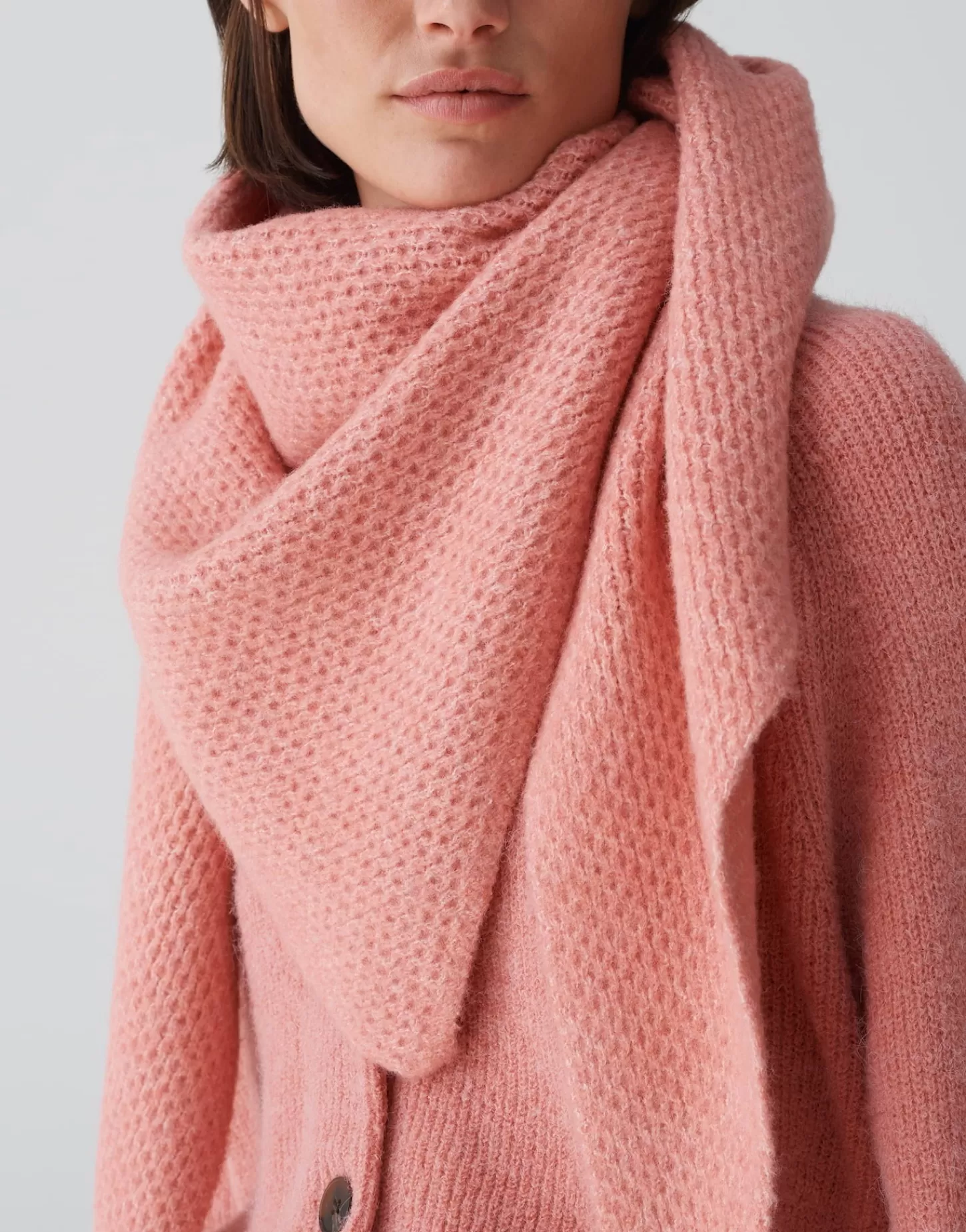 DAMES OPUS Doek Afraasi Scarf Roze Online Bestellen