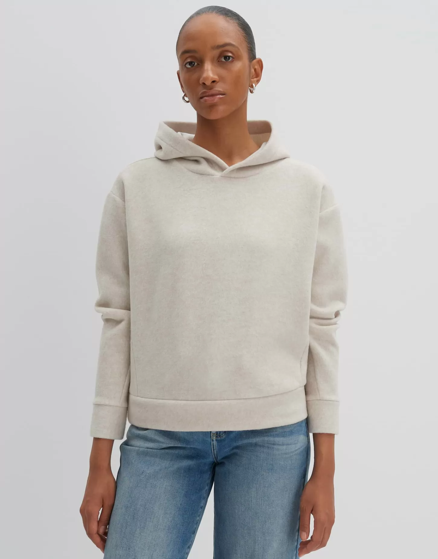 DAMES OPUS Hoodie Ulany Beige Online Bestellen