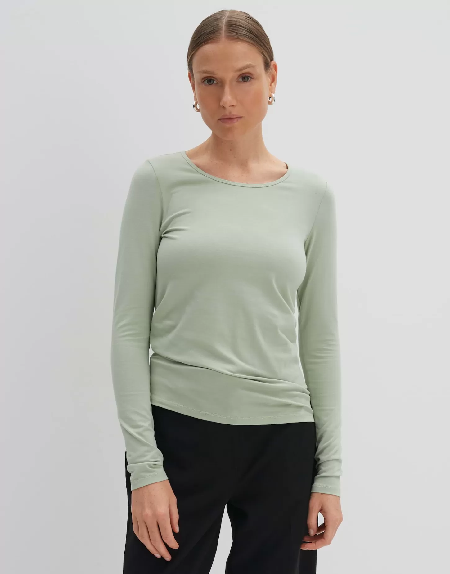 DAMES OPUS Longsleeve Kalia Groen Online Bestellen