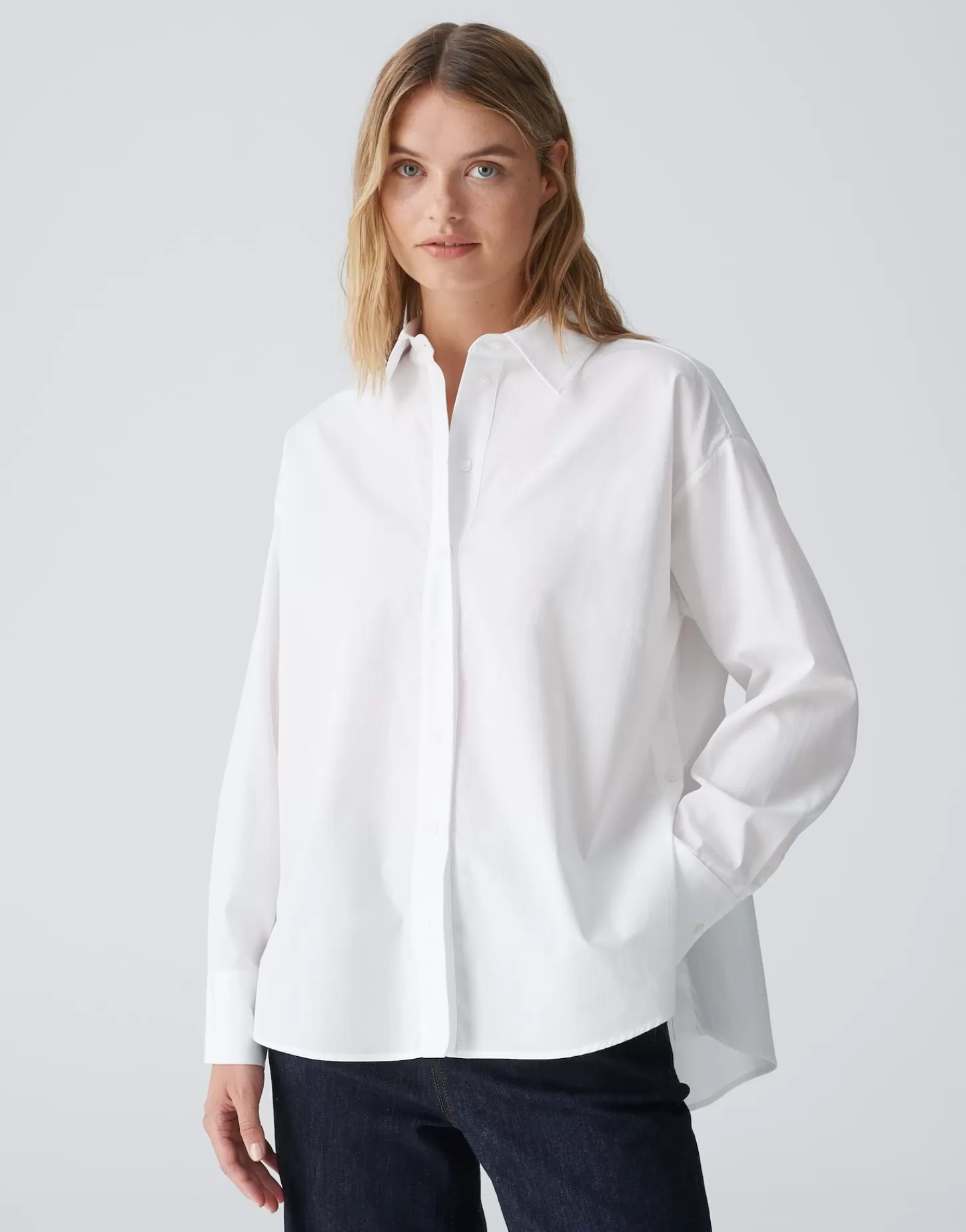 DAMES OPUS Overhemdblouse Fiula Wit Online Bestellen