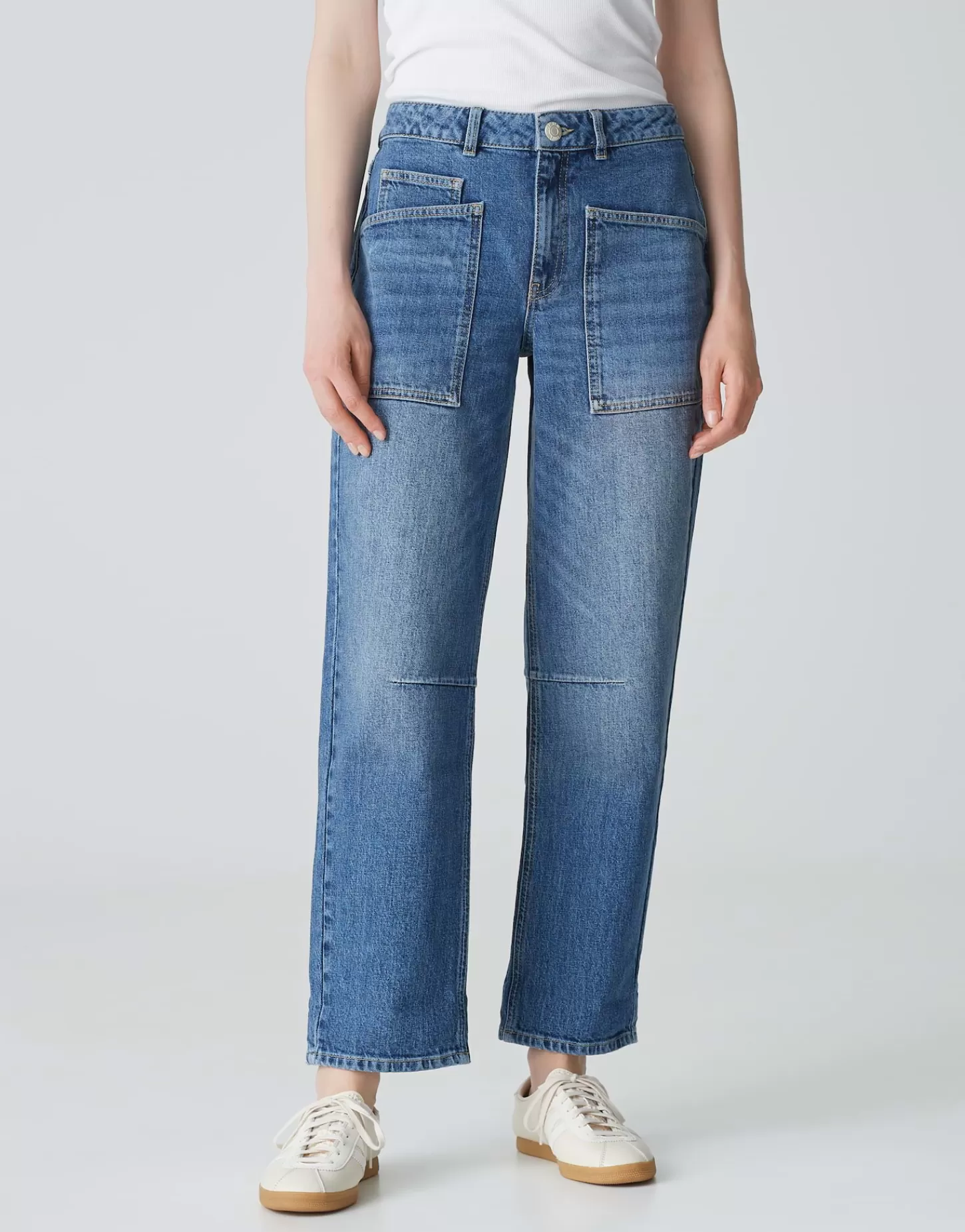 DAMES OPUS Relaxed Jeans Lissie Blauw Online Bestellen