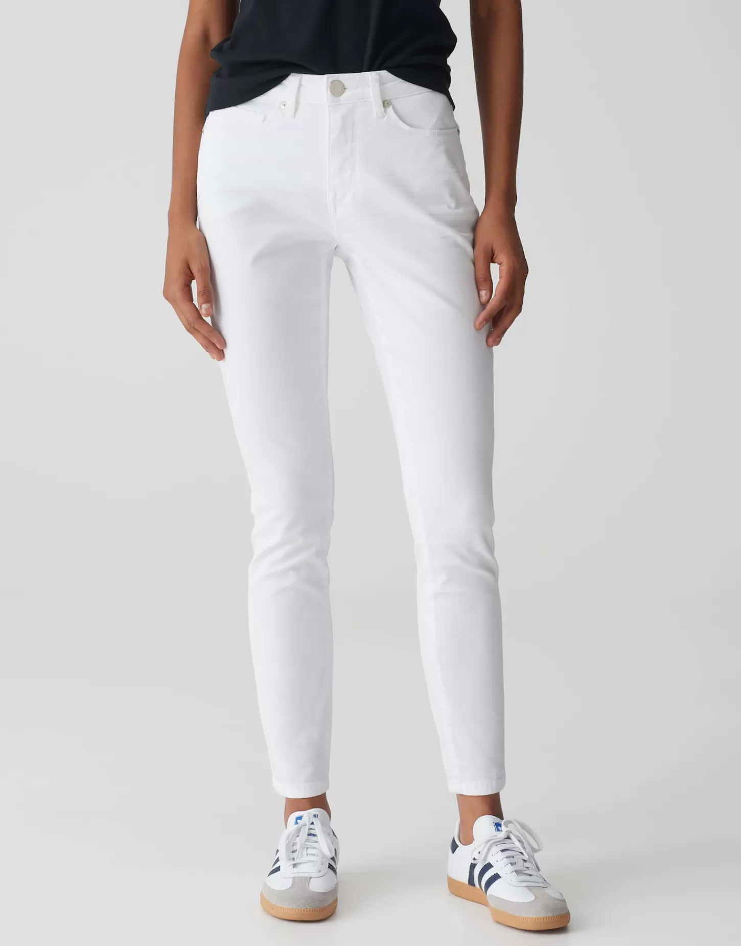 DAMES OPUS Skinny Jeans Elma Clear Wit Online Bestellen